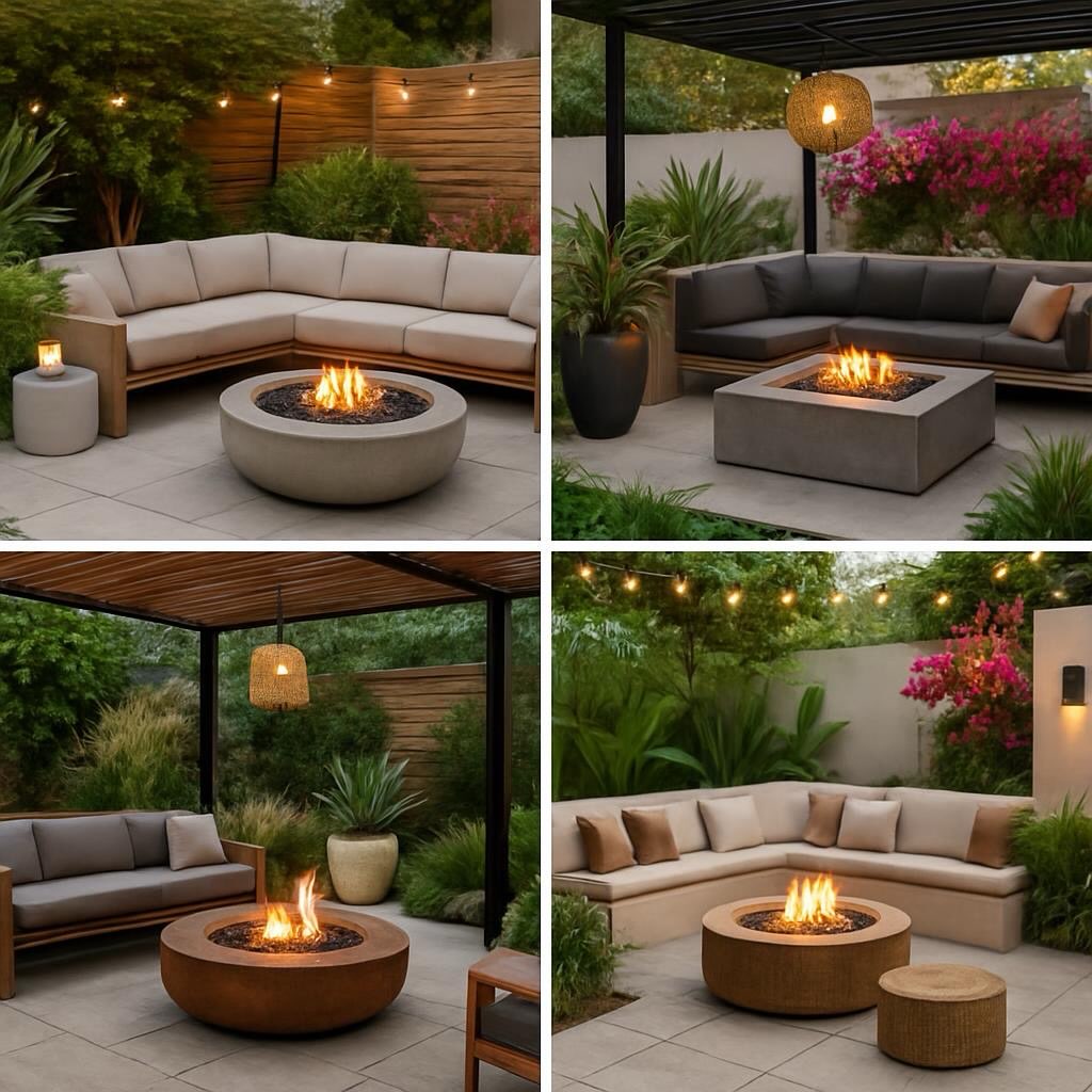 Beautiful spaces to entertain — a covered cabana
