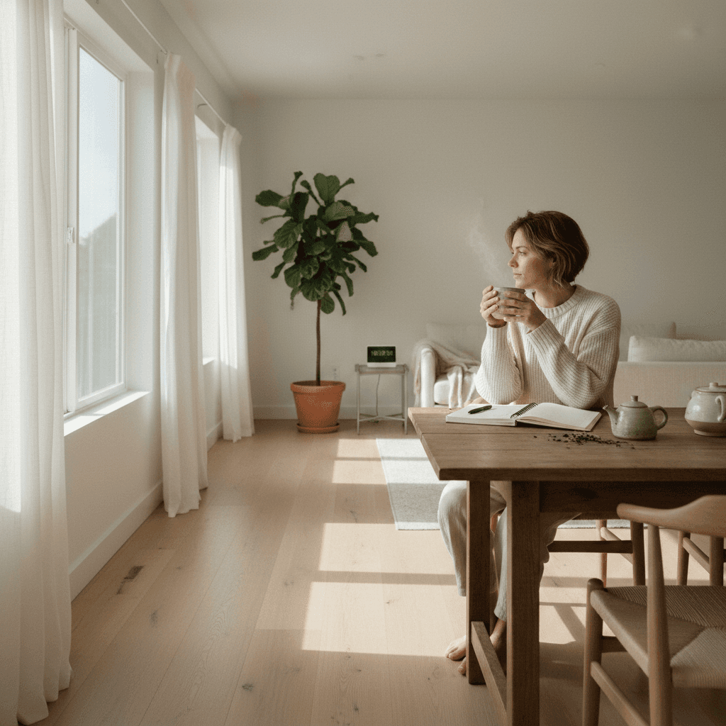 A calm, listening-first conversation